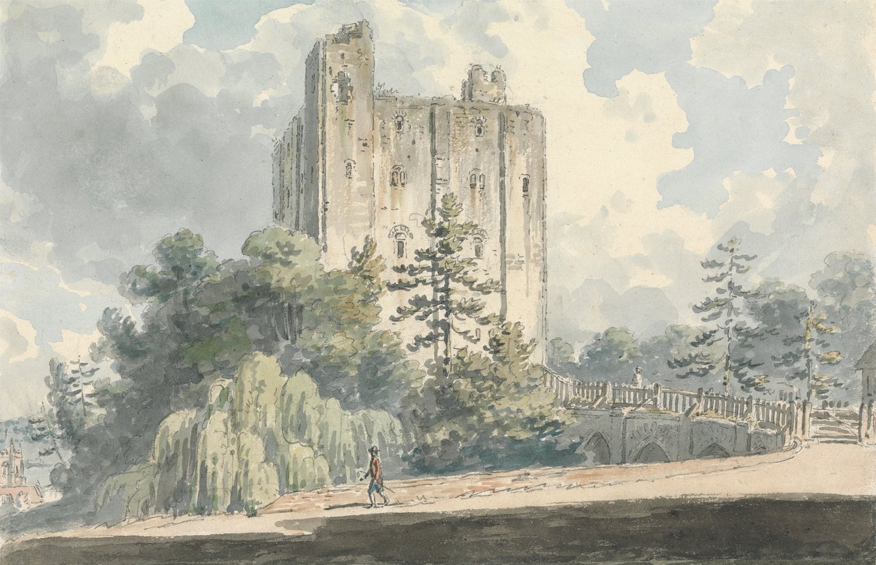 Castelo de Hedingham, Essex de Edward Dayes