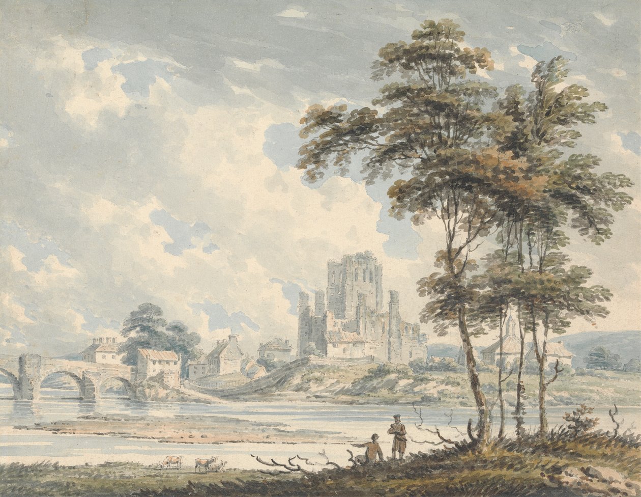 Abadia de Kelso, Rosburghshire de Edward Dayes