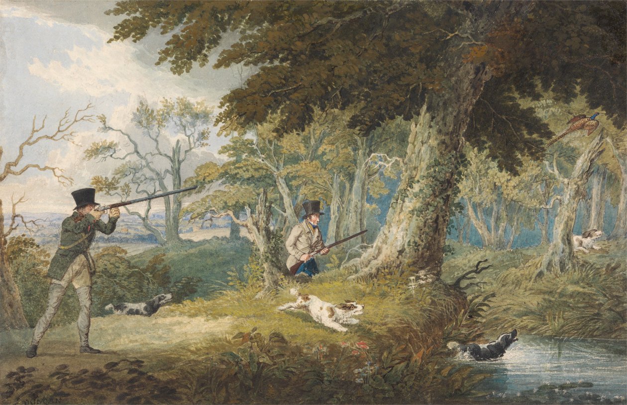 Caça ao faisão de Edward Duncan