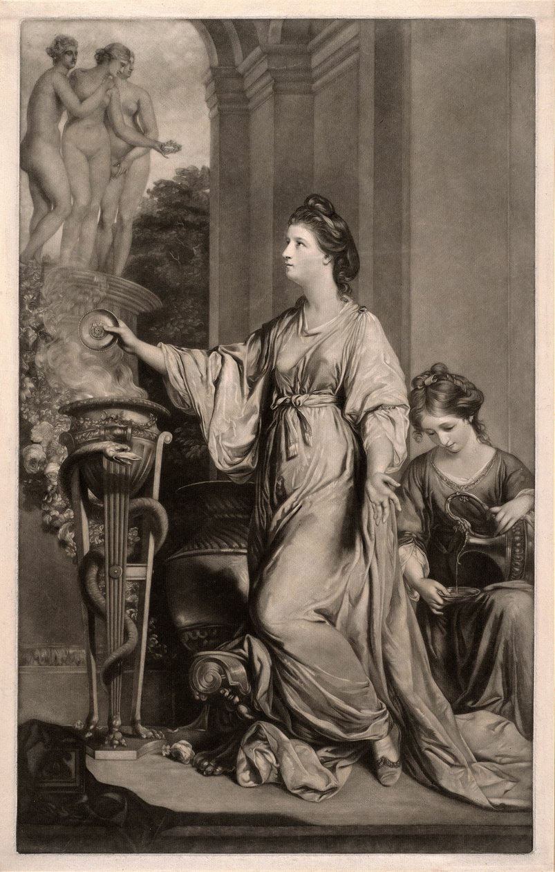 Lady Sarah Bunbury de Edward Fisher