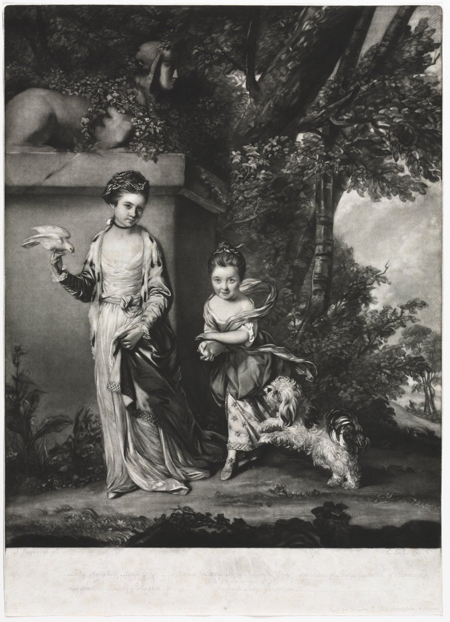 As Senhoras Amabel e Mary Jemima Yorke de Edward Fisher