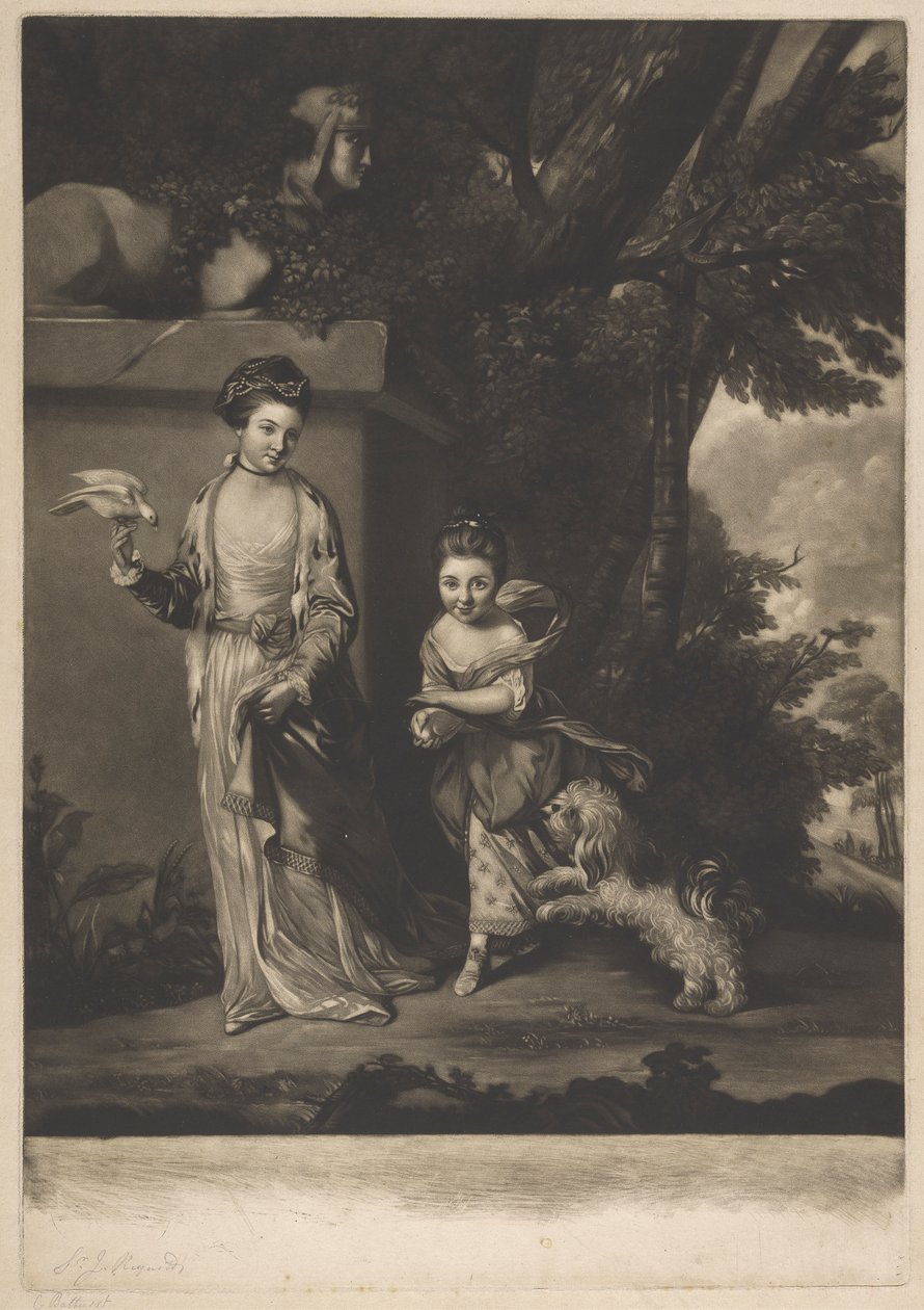 As Senhoras Amabel e Mary Jemina Yorke de Edward Fisher