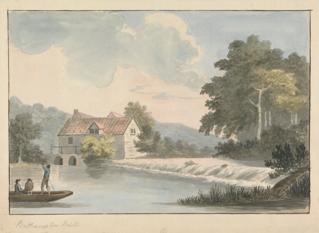 Moinho de Bathampton de Edward Francis Burney