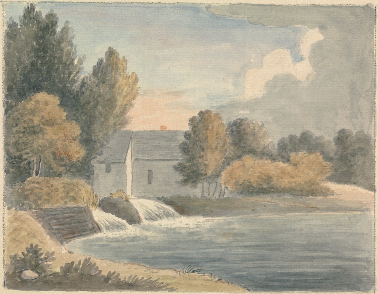 Moinho de Bathampton de Edward Francis Burney