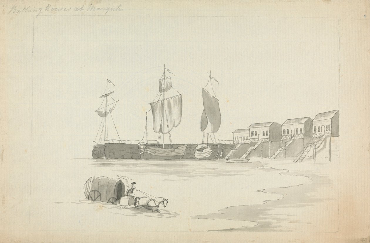 Casas de Banho em Margate de Edward Francis Burney