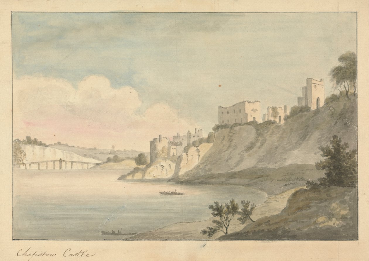 Castelo de Chepstow de Edward Francis Burney