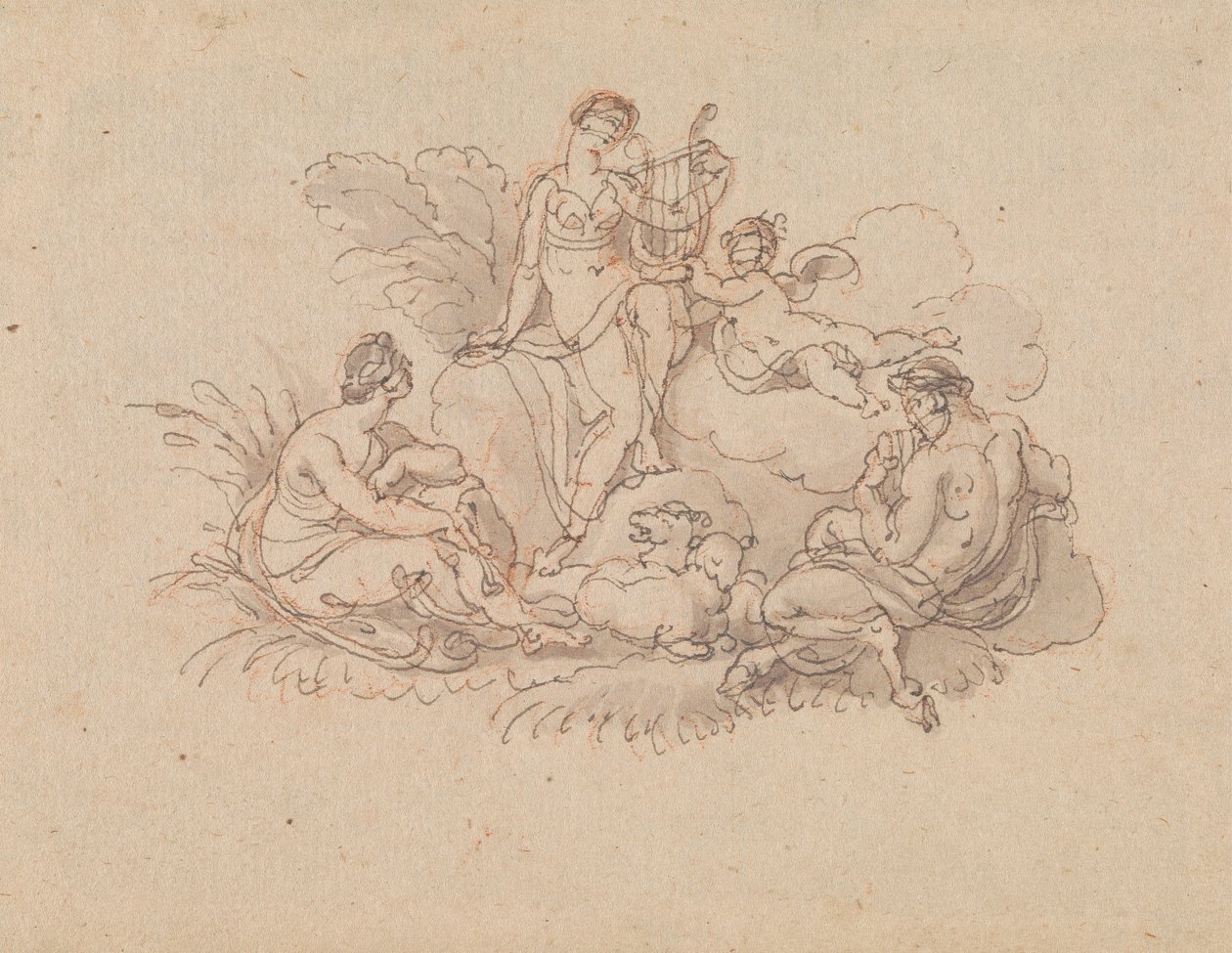 Erato e Pan de Edward Francis Burney