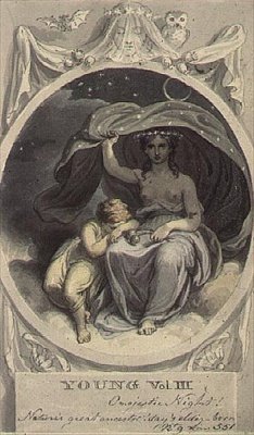 Noite Majestosa (desenho) de Edward Francis Burney