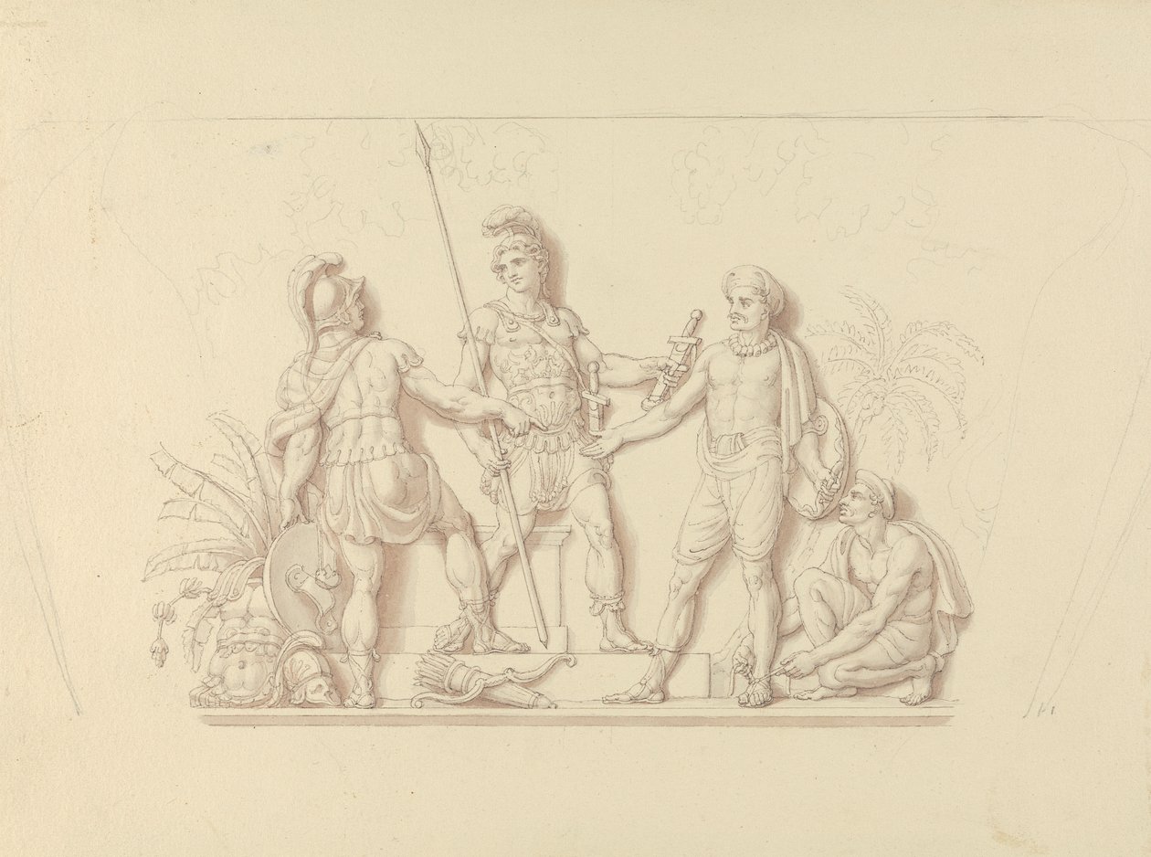 Colocar armas nas mãos dos índios de Edward Francis Burney