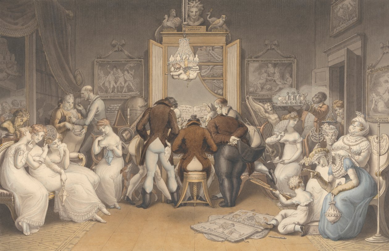 O Triunfo da Música de Edward Francis Burney