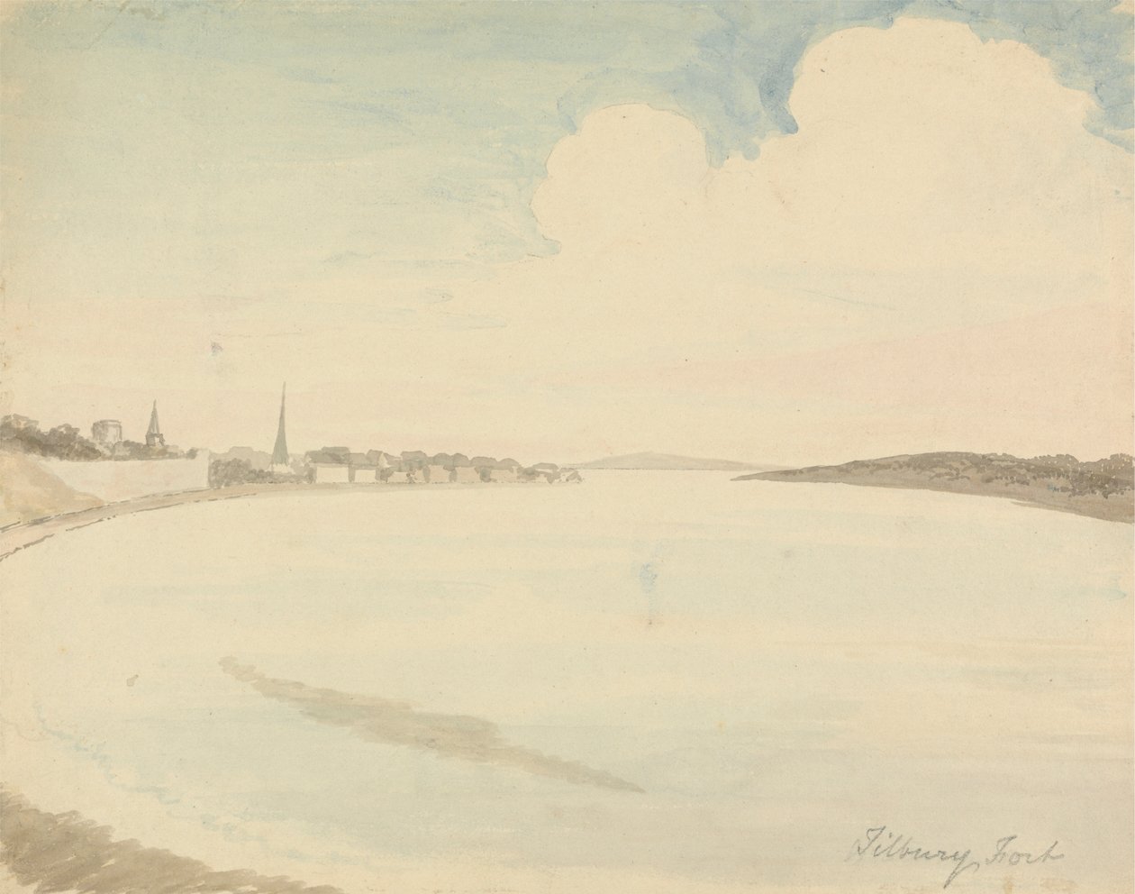 Forte de Tilbury de Edward Francis Burney
