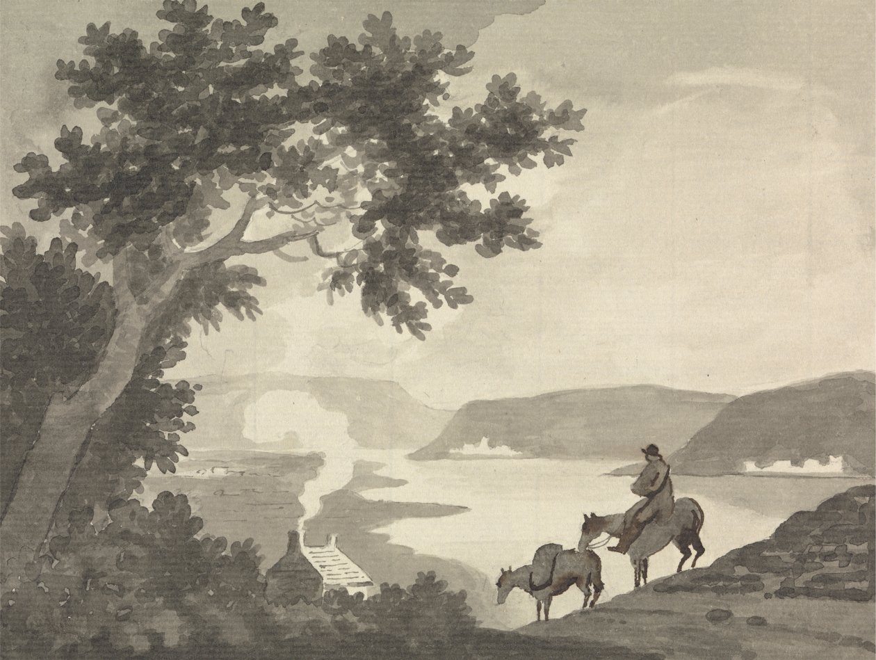 Vista perto de Bristol de Edward Francis Burney