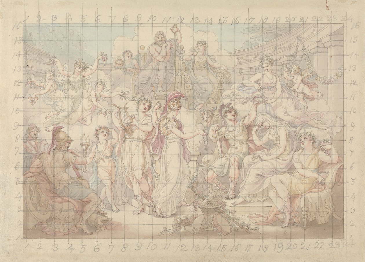 Casamento de um Deus de Edward Francis Burney