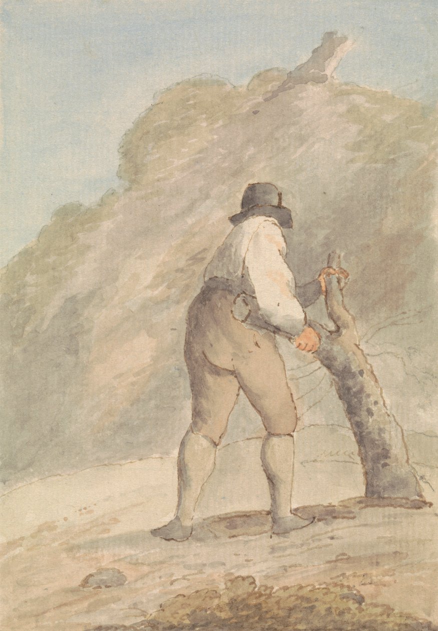 Lenhador de Edward Francis Burney