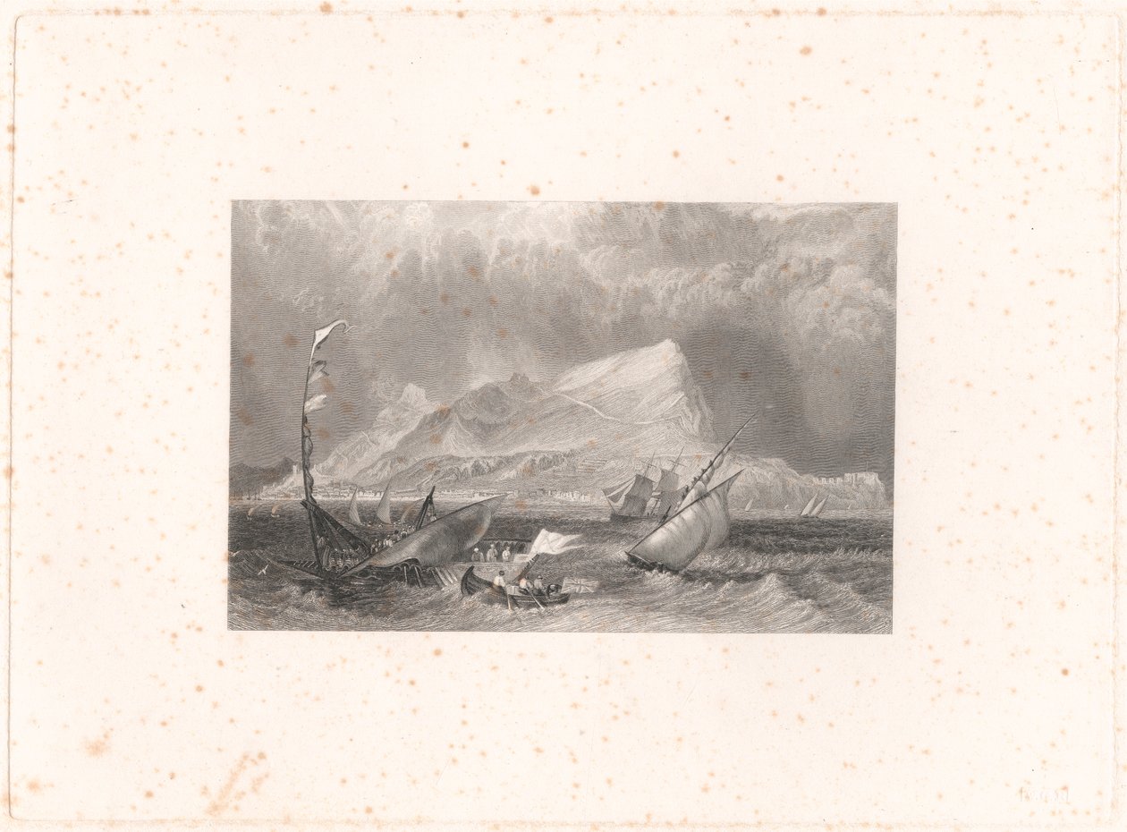 Gibraltar de Edward Francis Finden