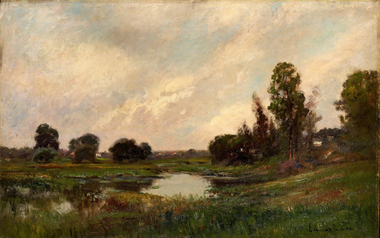 O rio, Sound Beach, Connecticut de Edward Gay