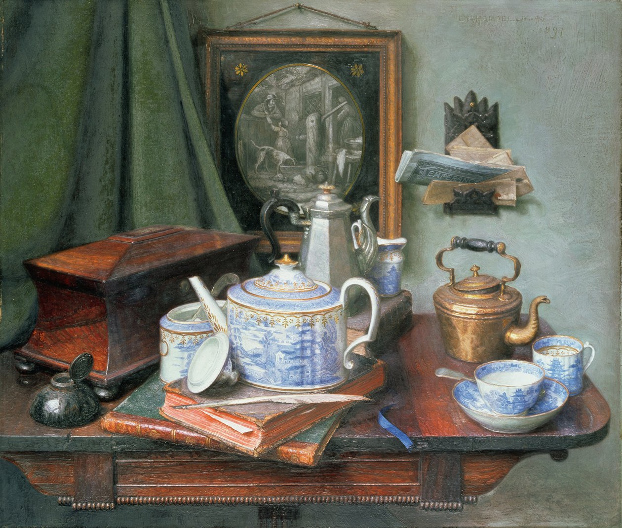 teatime de Edward George Handel Lucas