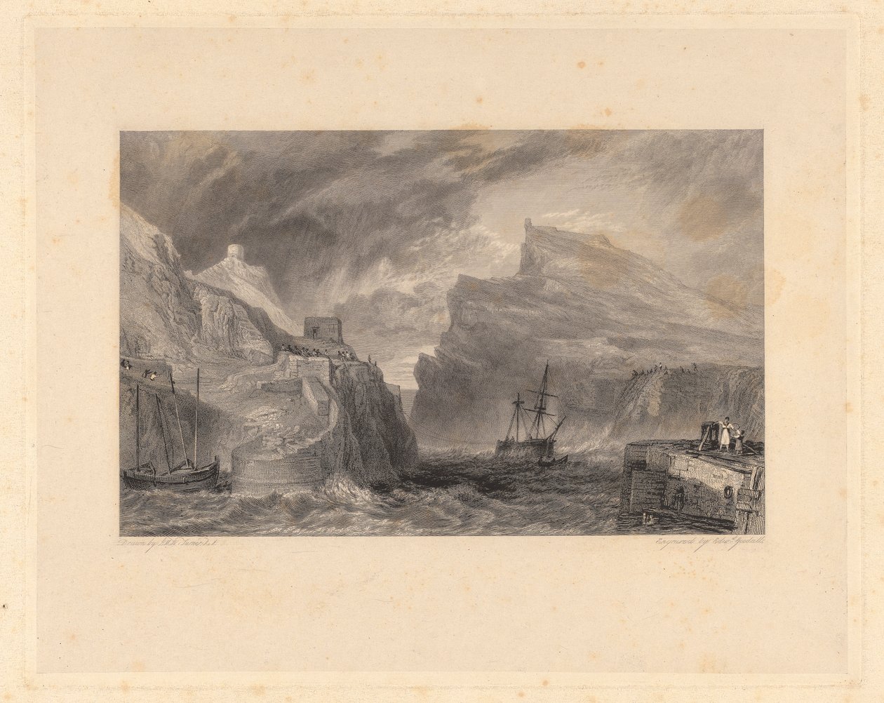 Boscastle, Cornualha de Edward Goodall