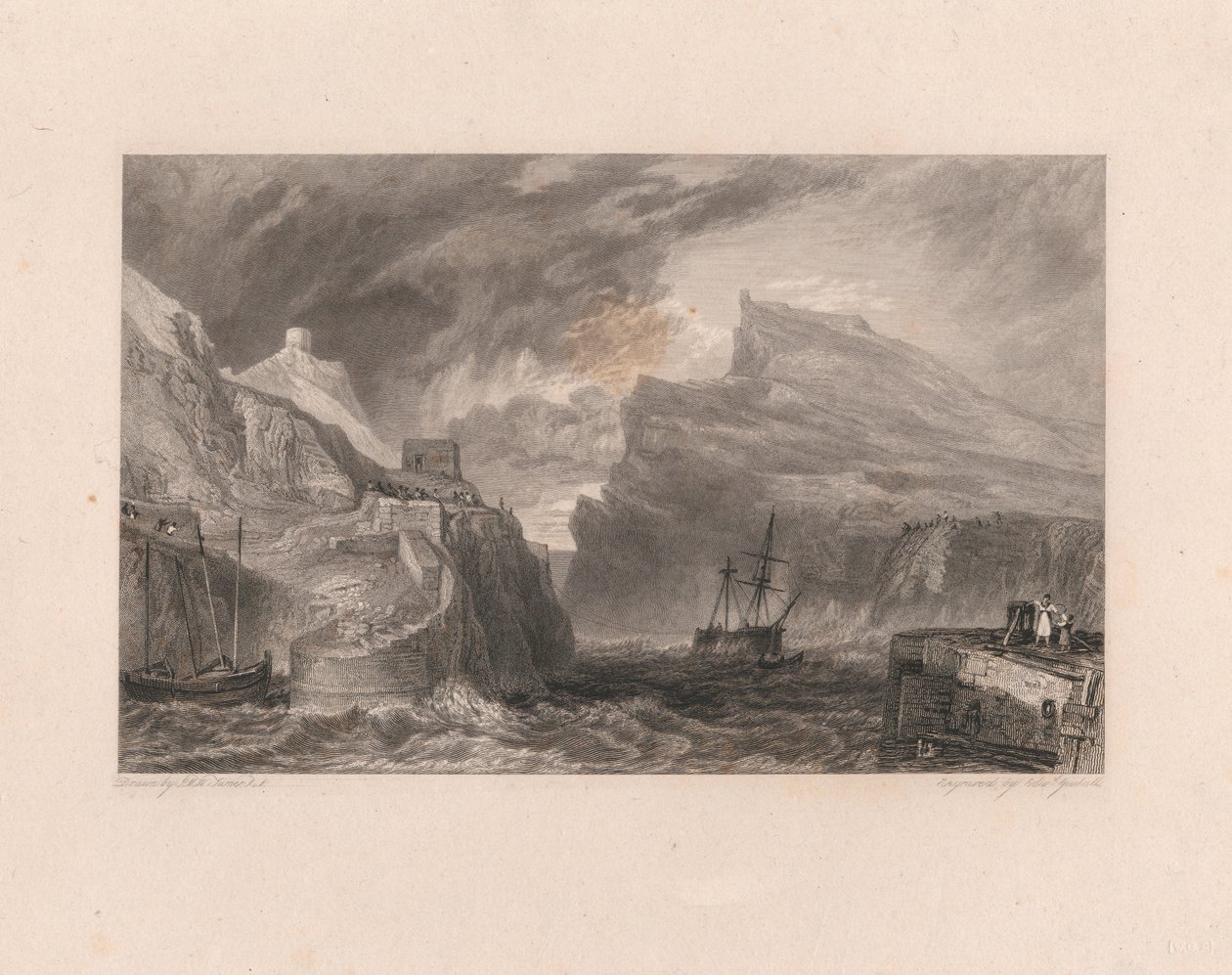 Boscastle, Cornualha de Edward Goodall