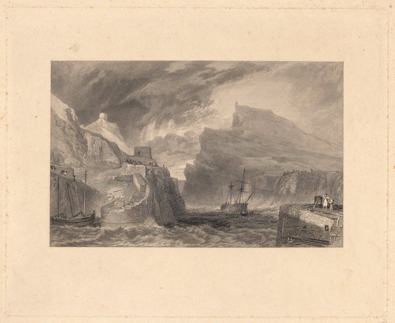 Boscastle, Cornualha de Edward Goodall