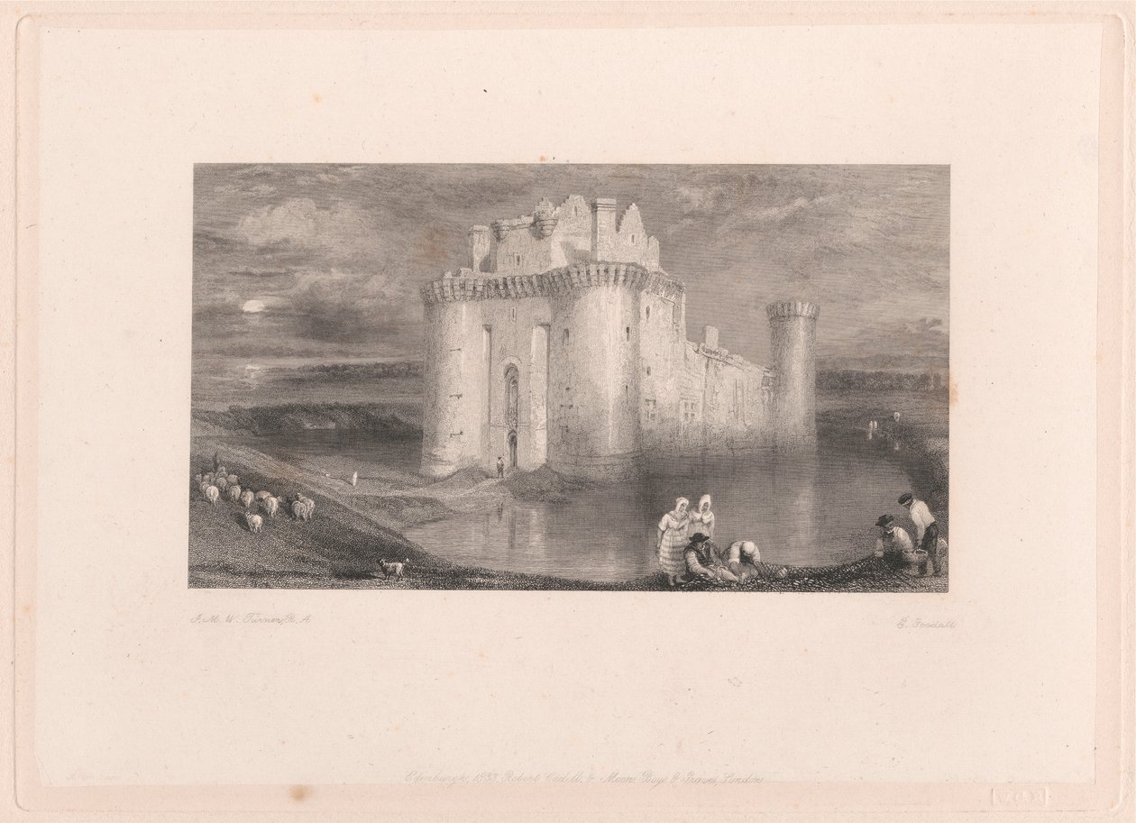 Castelo Caerlaverock de Edward Goodall