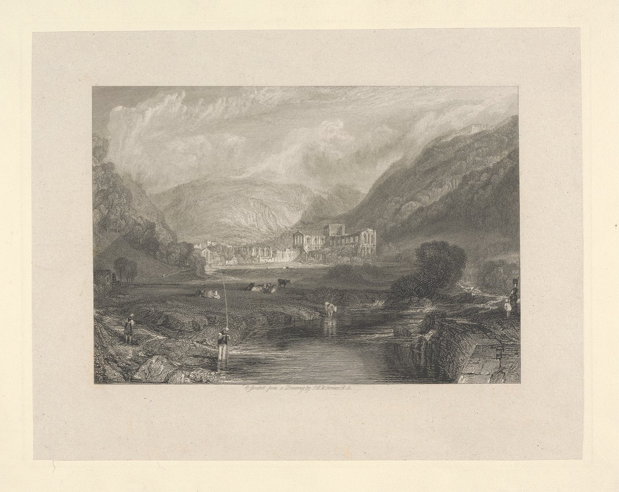 Abadia de Rievaulx, Yorkshire de Edward Goodall