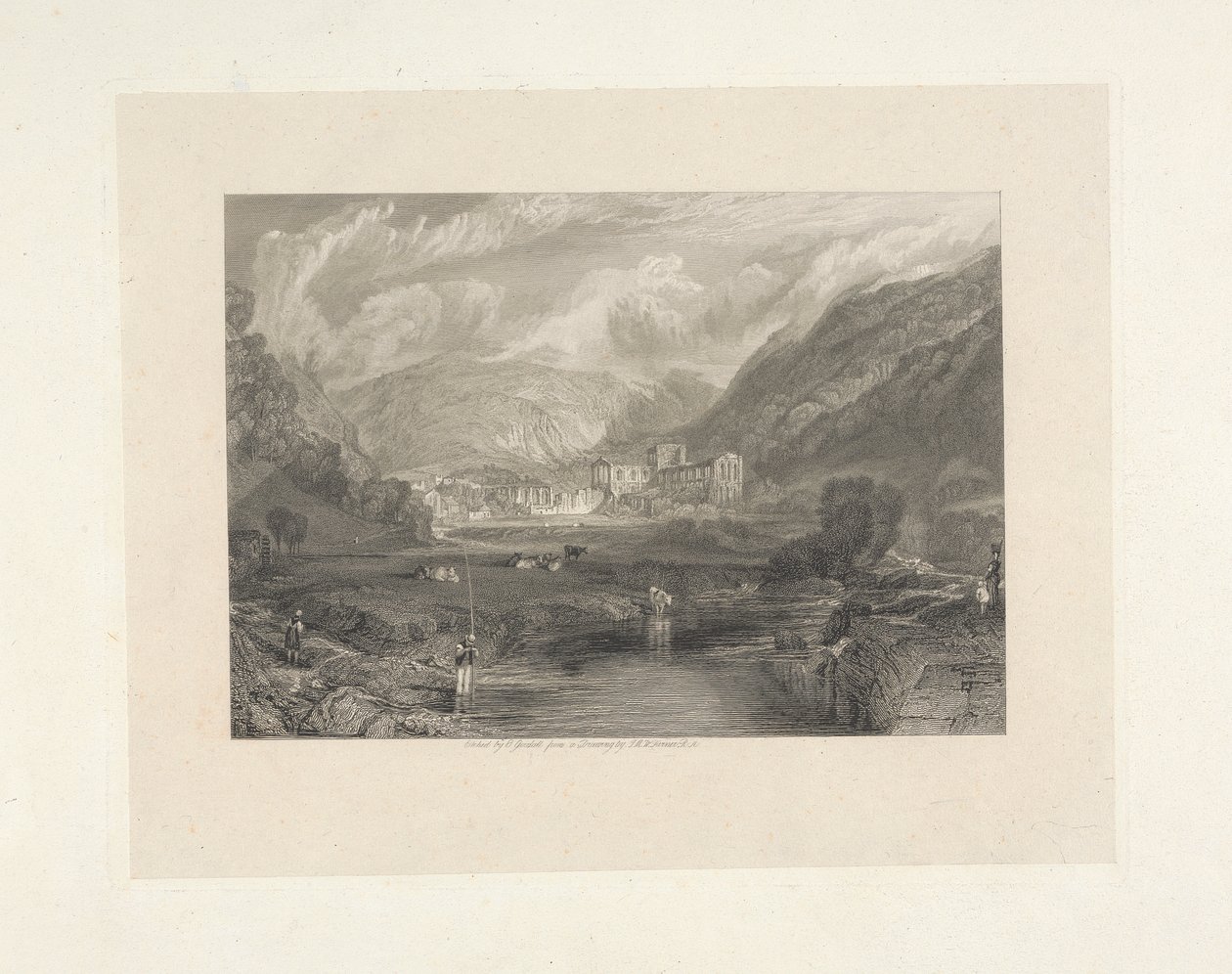 Abadia de Rievaulx, Yorkshire de Edward Goodall