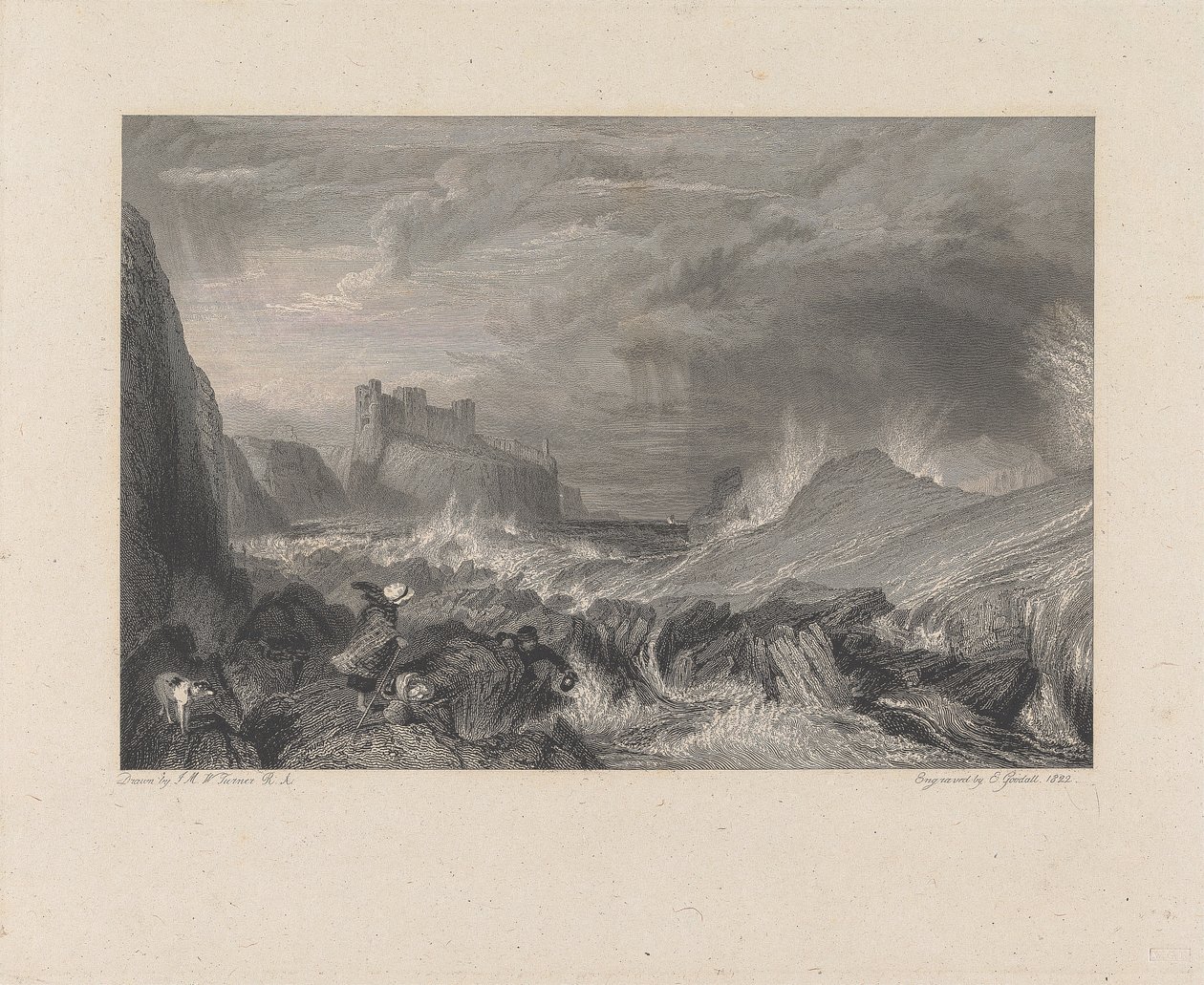Castelo de Tantallon de Edward Goodall
