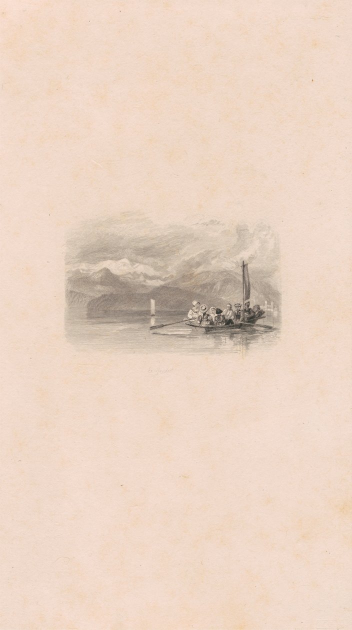 O Lago de Genebra de Edward Goodall
