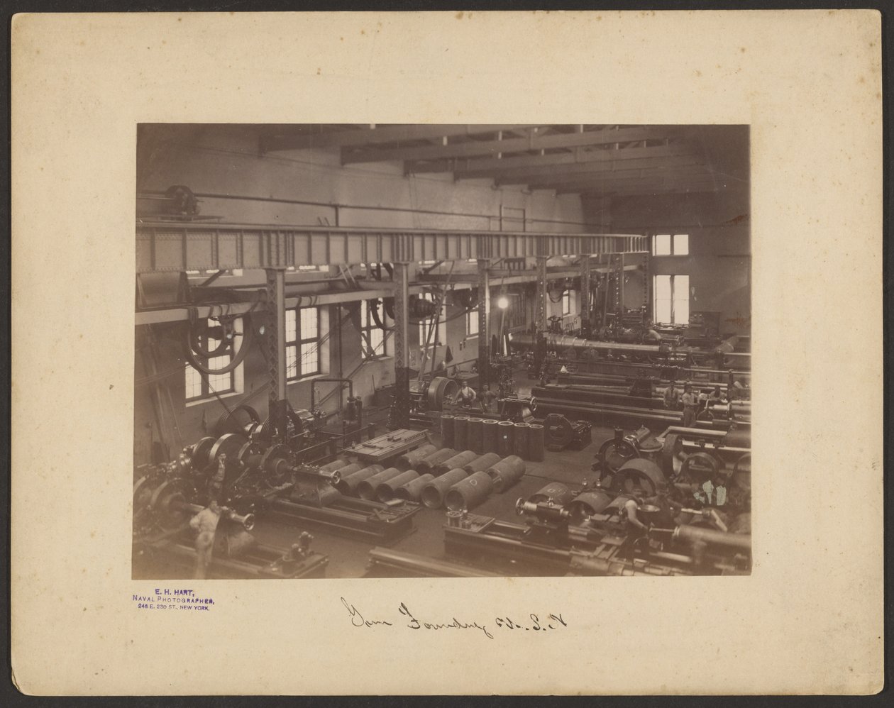 Fundição de armas U.S.N. de Edward H. Hart