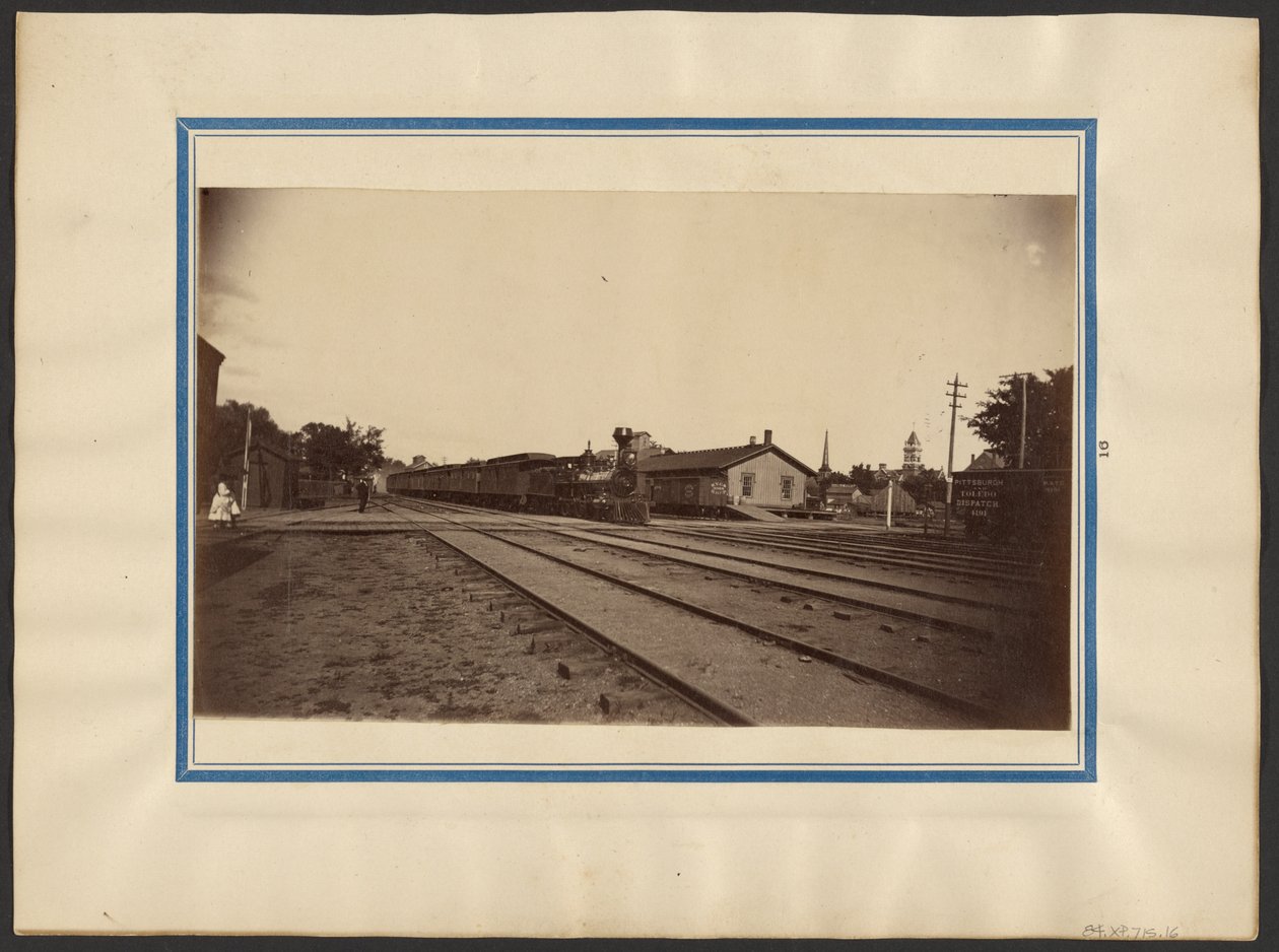 [Estação de caminhos-de-ferro, Maple City] de Edward H. Hart