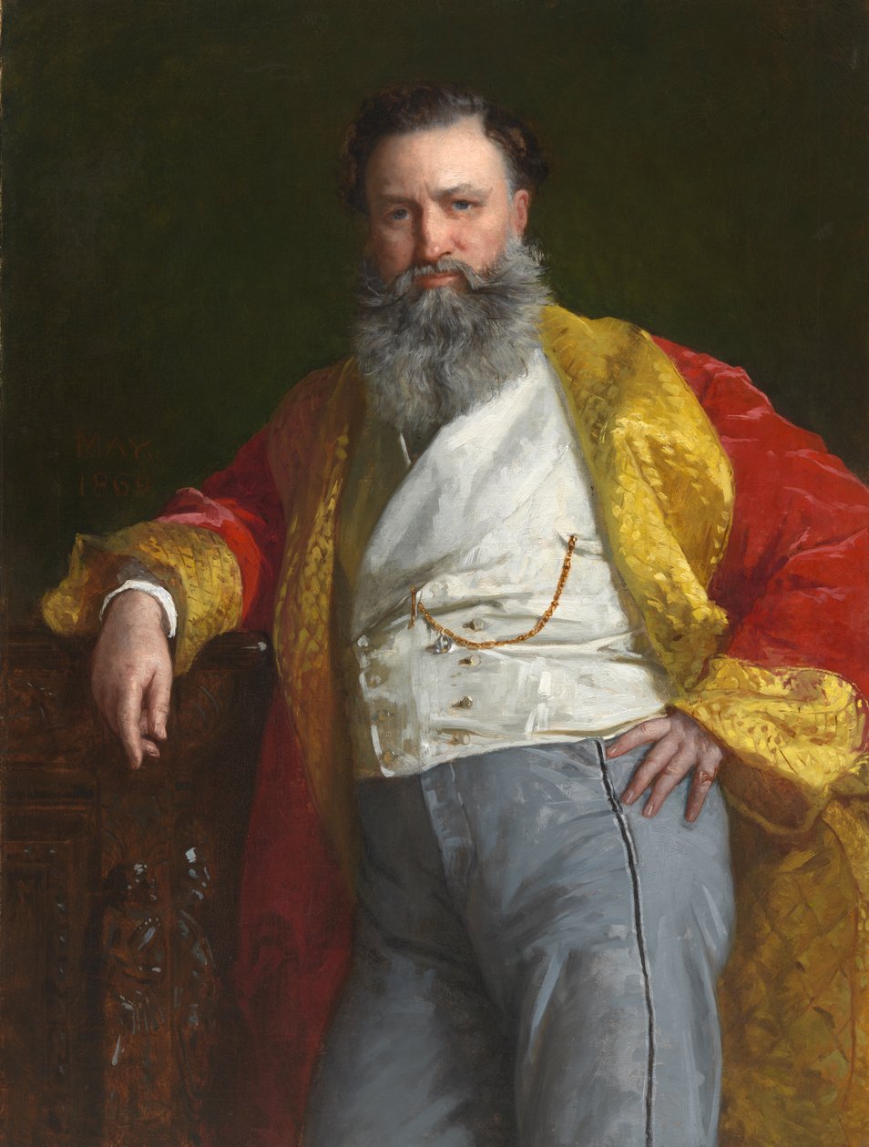 Isaac Merrit Singer, 1869. de Edward Harrison May