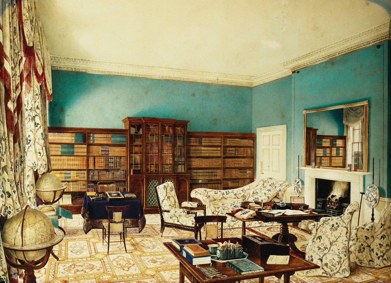 Biblioteca, Binfield, Berkshire, de Edward Hassell