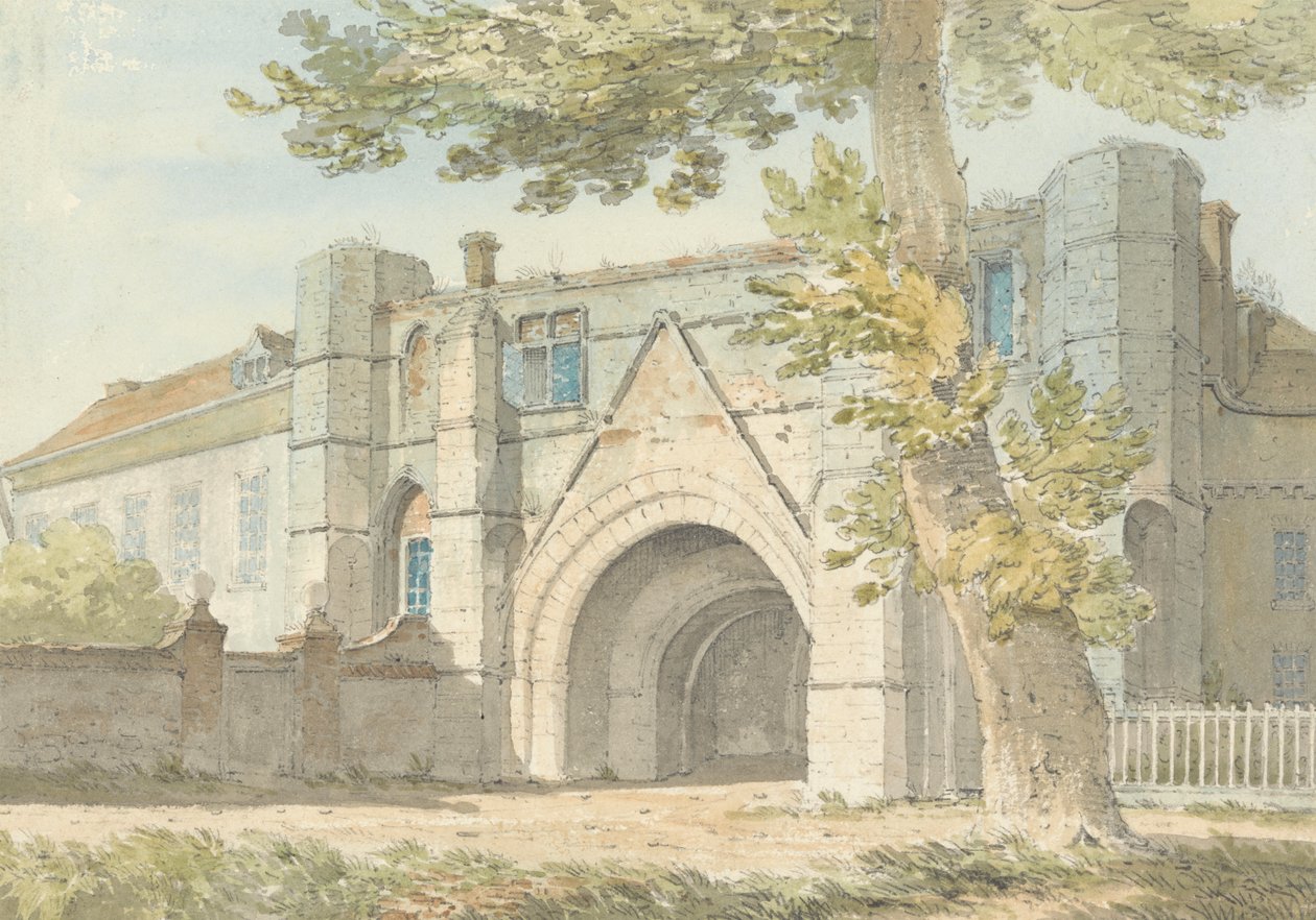 Porta da Abadia de Leitura de Edward Hawke Locker