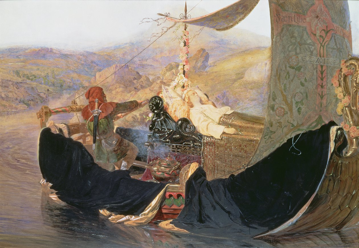 Elaine de Edward Henry Corbould