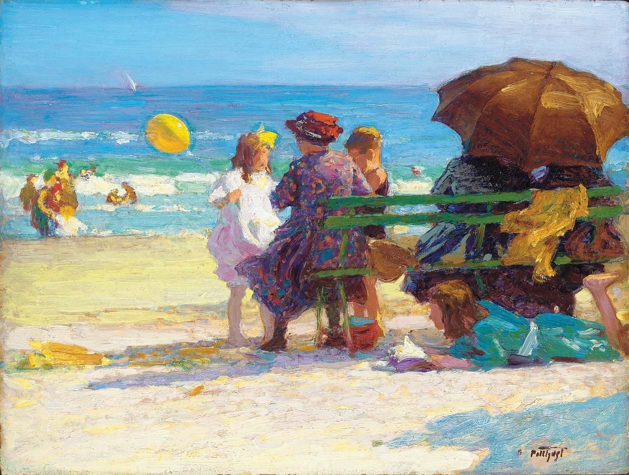 Um passeio em família de Edward Henry Potthast