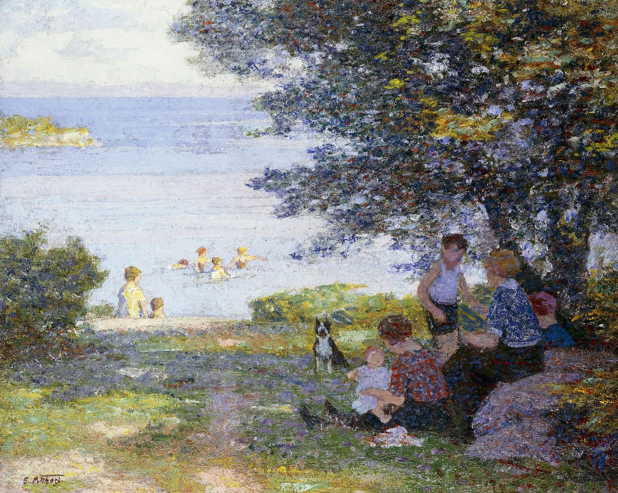 Pela água, de Edward Henry Potthast
