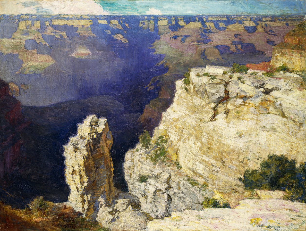 O grande Canyon, de Edward Henry Potthast
