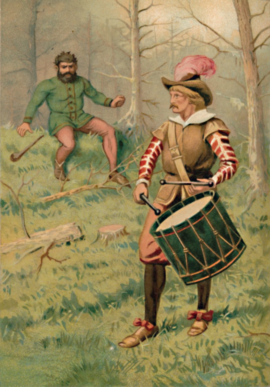 O baterista e o gigante, 1901 de Edward Henry Wehnert
