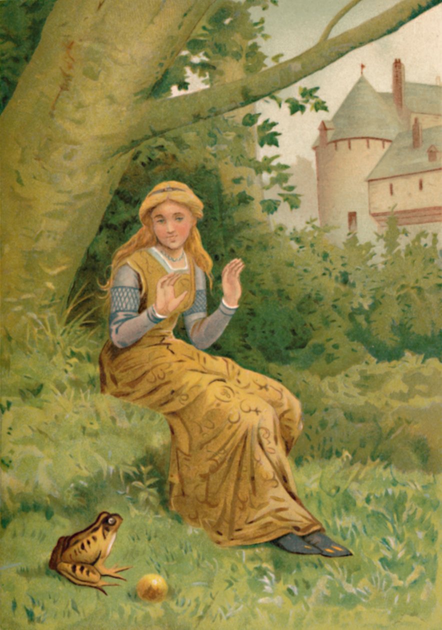 O Príncipe Sapo e a Filha dos Reis, 1901 de Edward Henry Wehnert