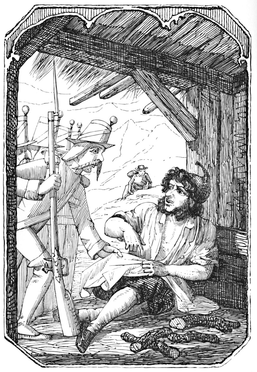 A Mochila, o Chapéu e a Buzina, 1901 de Edward Henry Wehnert