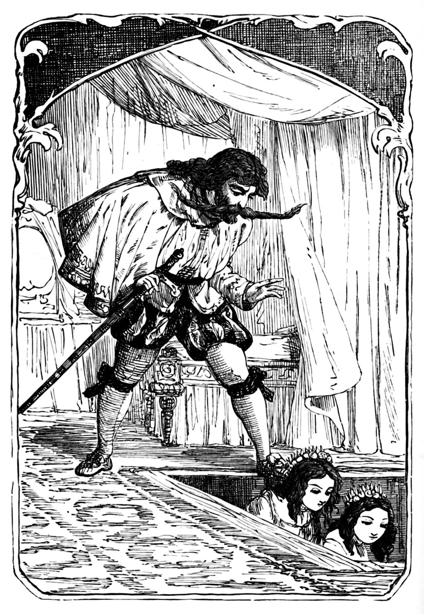 Os sapatos que foram dançados em pedaços, 1901 de Edward Henry Wehnert