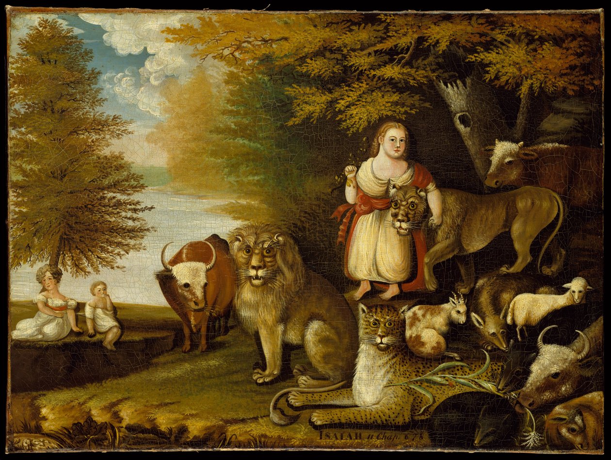 O reino pacífico de Edward Hicks