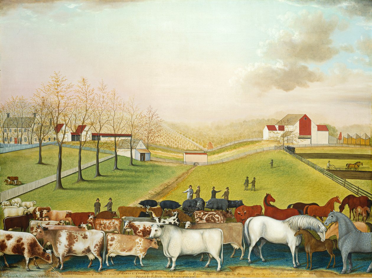 The Cornell Farm de Edward Hicks