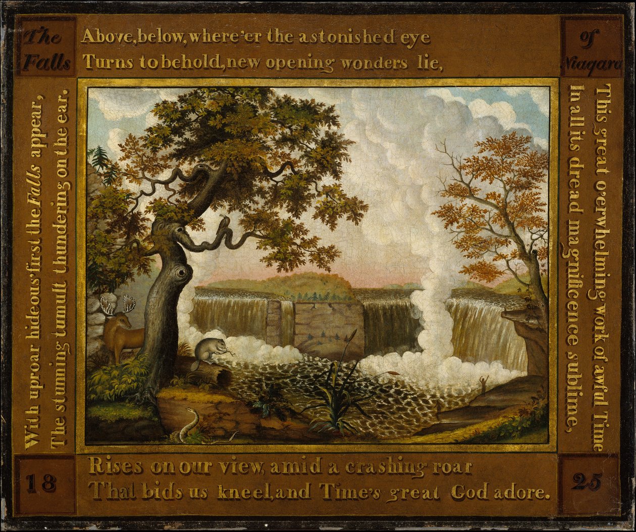 Die Niagarafälle de Edward Hicks