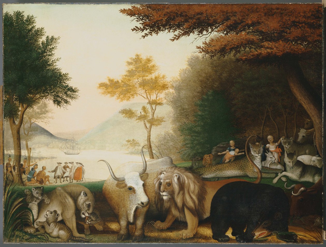 O Reino pacífico de Edward Hicks