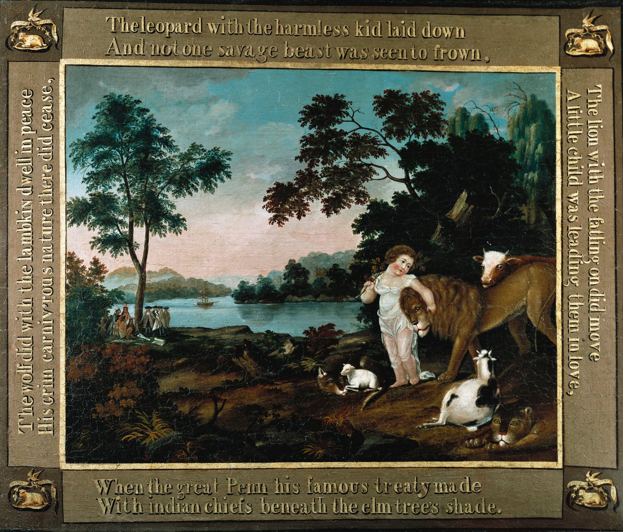 O reino pacífico de Edward Hicks
