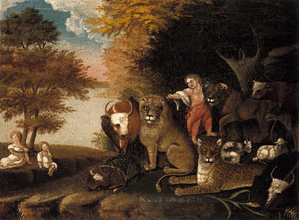 O reino pacífico de Edward Hicks