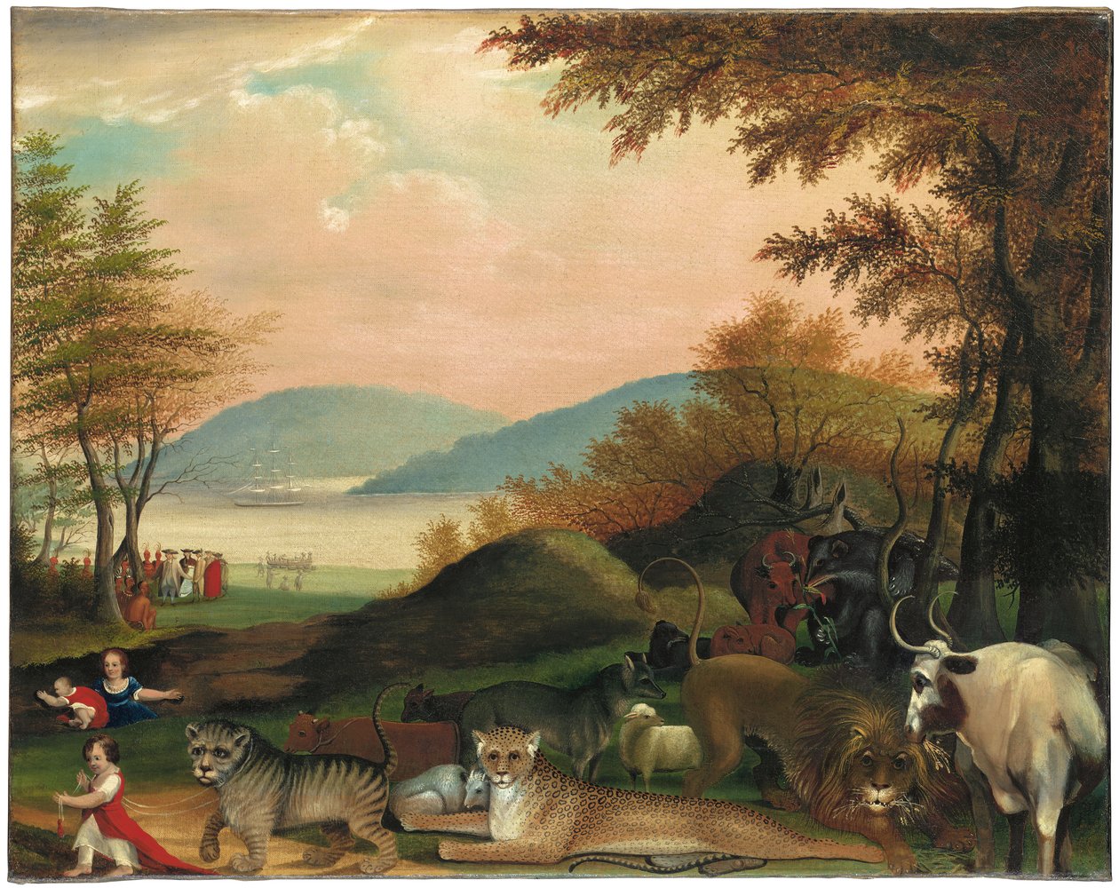 O reino pacífico de Edward Hicks