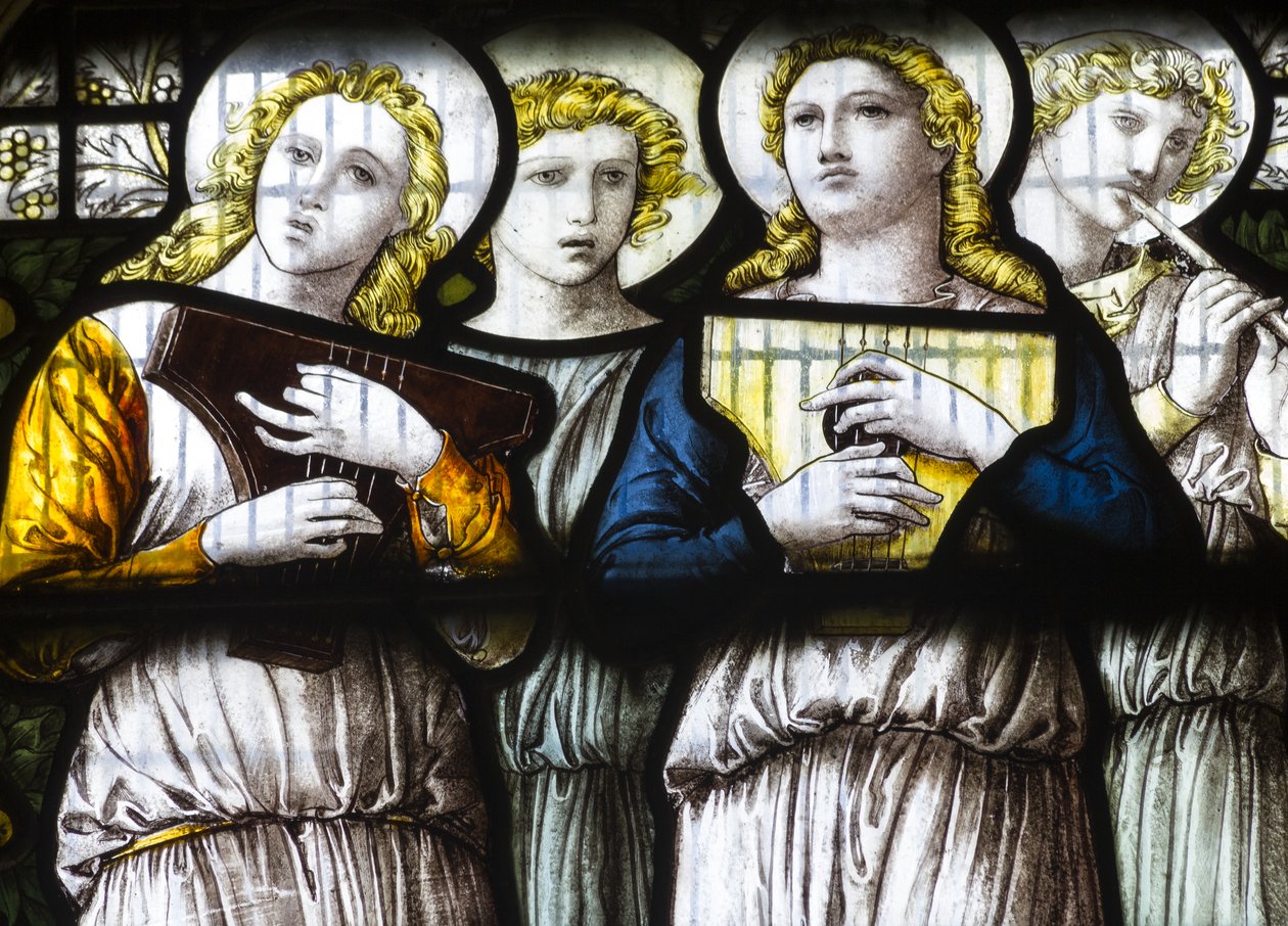 Músicos do Anjo, 1882 de Edward Holmes Jewitt